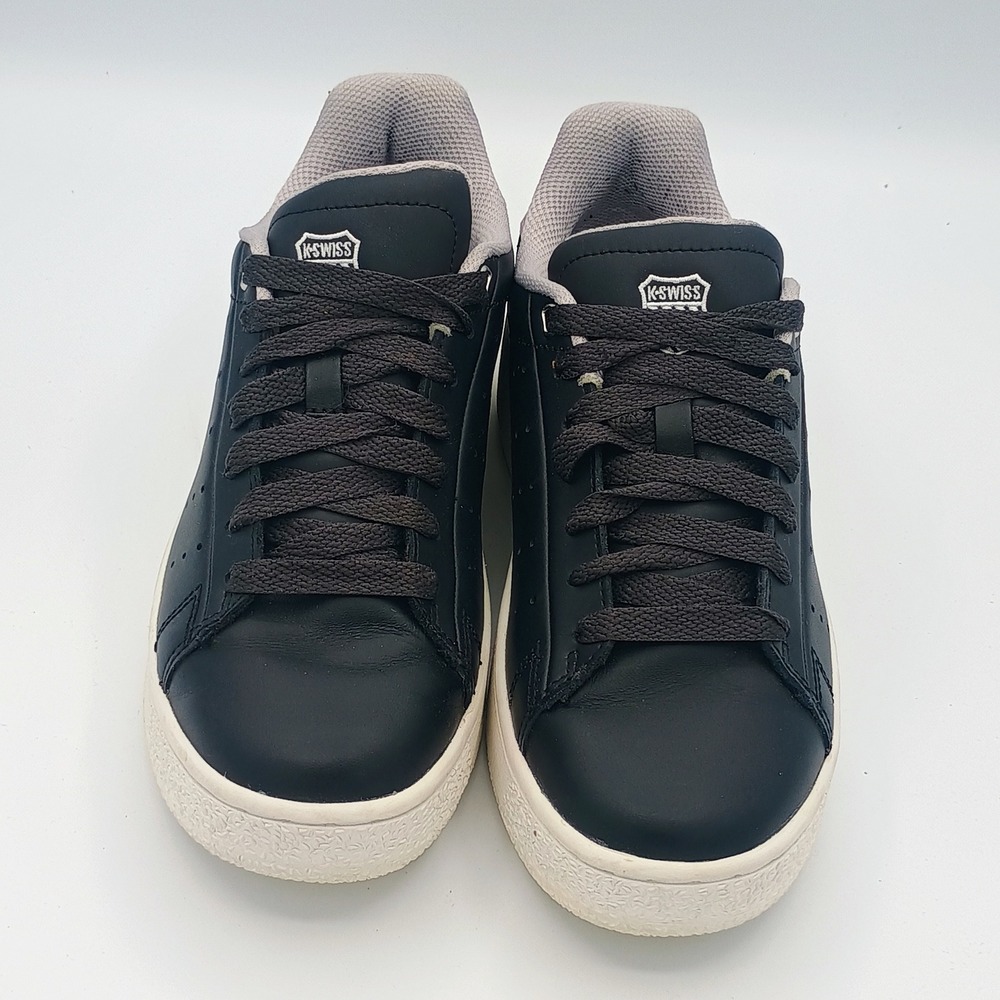 K-Swiss Womens Court Pro Platform Navy 7.5 Pearl Heel Sneakers